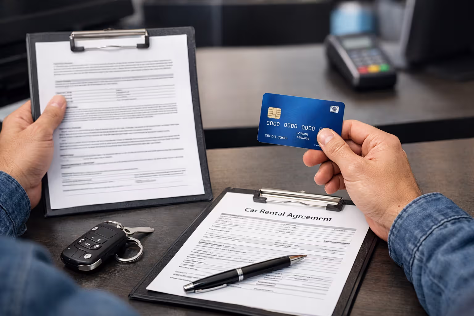 Comparing rental car insurance, credit card coverage, and personal auto policy