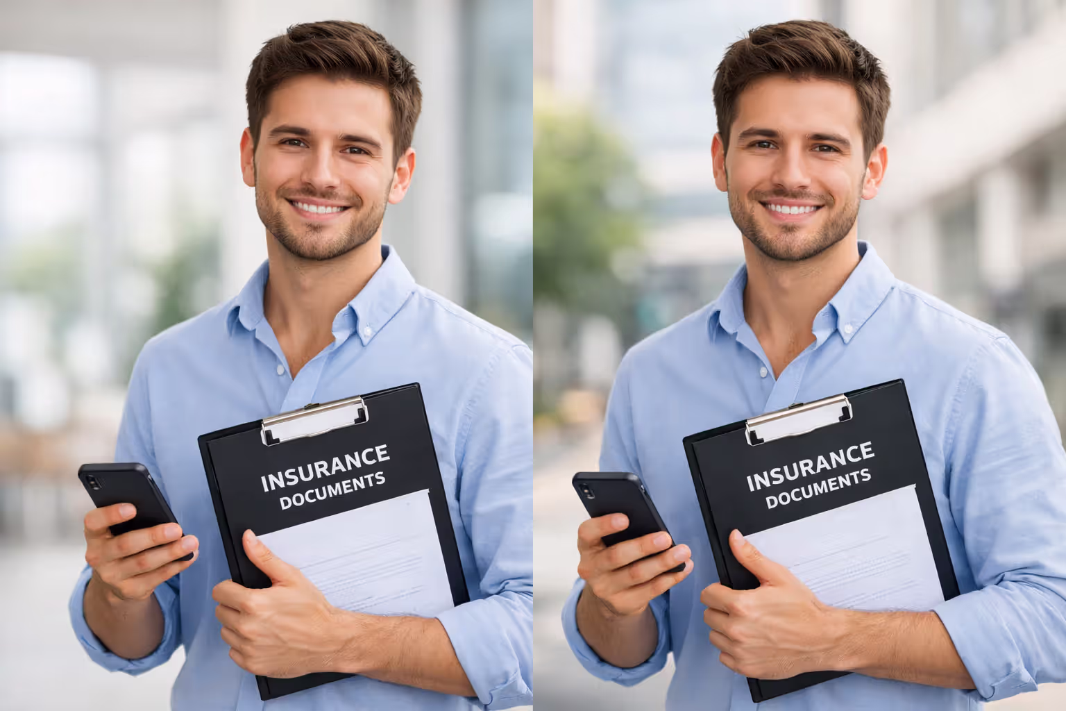 Young adult preparing to switch to independent health insurance